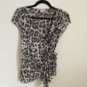 Johnny Heaven Leopard Top Size M
